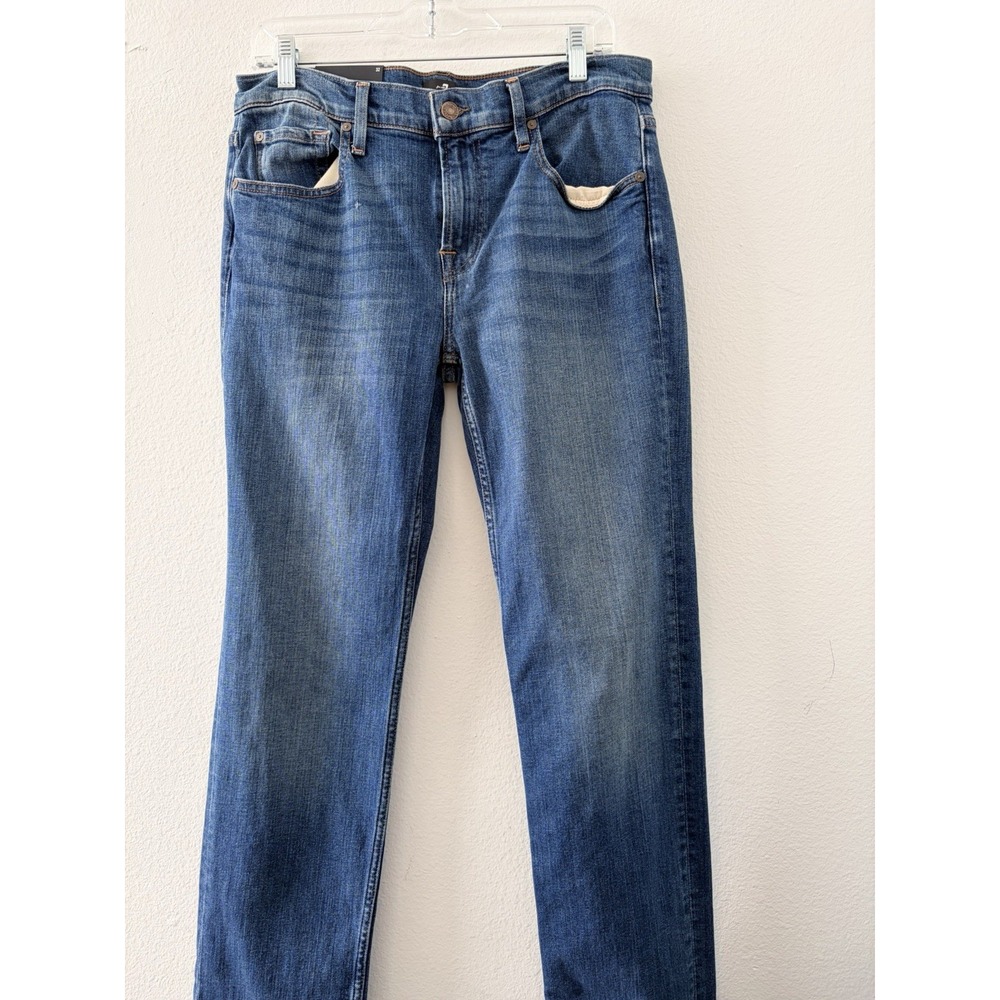 7 For All Mankind Slimmy Slim Straight Leg Mens Jeans Blue Size 32 NWT Seconds